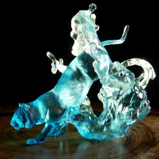 chinese water tiger labradoritewolf Toys & Games Animal Creature Figures Tabletop Characters Creatures Fantasy Universe Store animal creature mini miniature dungeonsanddragons tabletop d&d dnd waterelemental watertiger elementaltiger yearofthetiger chinesetiger chinesewatertiger 3d print model - Mito3D