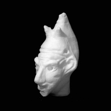 cabeza dios pan faunus british museum londres scan 3d print model - Mito3D