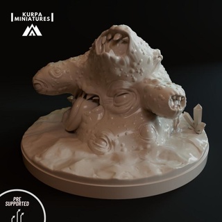 gibbering cave monster c kurpa miniatures Tabletop Characters & Creatures Fantasy Universe dragons dungeons games roleplay boardgames tabletop adventure d20 dnd mouther 3d print model - Mito3D