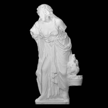 statue woman metropolitan museum art york scan 3d print model - Mito3D