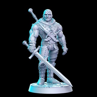 khramdor dövüşçü Mısırlı Tanrı 32mm dnd rn Estudio masaüstü karakterler yaratıklar fantezi Evren rpg Warhammer Cadı d 3d print model - Mito3D