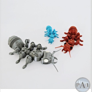articulado hormiga robot enorme pa1 juguetes juegos frio animal insecto juguete niño flexi print in place 3d print model - Mito3D