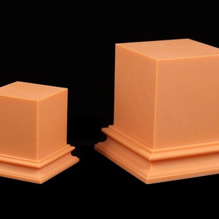 base 4 - standard square base oliver spaeth  Tabletop Tabletop accessories plinth base diorama  3d print model - Mito3D
