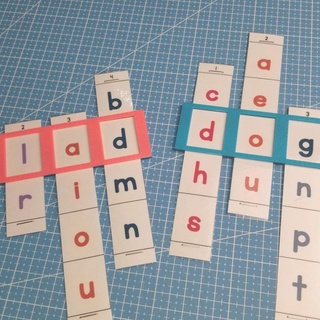 fonética controles deslizantes brendon brinquedos jogos jovem crianças Aprendendo lendo ensino Inglês palavras soletração 3d print model - Mito3D