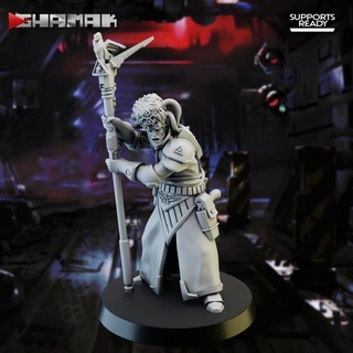 firstborn disciple psycher ghamak Tabletop Characters & Creatures Sci-Fi Universe 40k dragons dungeons warhammer miniature hammer wargame dnd 40000 sci-fy 3d print model - Mito3D