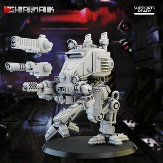 firstborn warwalker ghamak Tabletop Characters & Creatures Sci-Fi Universe Vehicles Machines 40k sci-fi warhammer miniature hammer wargame 40000 3d print model - Mito3D