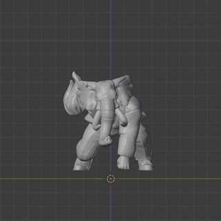 cuidador elefantes goodcat3d mesa caracteres criaturas fantasía universo Tienda monitor combatiente magia elefante dnd humanoide 3d print model - Mito3D