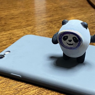 bingdwendwen gao Franco fan arte azione figure mascotte panda inverno Pechino olimpiadi 3d print model - Mito3D