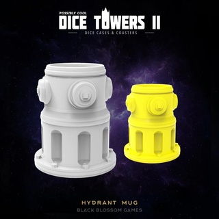 mu07 hydrant mug possibly cool dice tower 2 black blossom games Home & Garden Kitchen Dining Cups mugs coffee water fire firefighter 3d print model - Mito3D