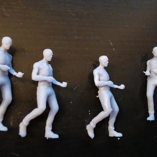kültist kaos yürüme nico masaüstü karakterler yaratıklar fantezi Evren 40k Ordu sci fi savaş oyunları minyatür 28mm vekil Grimdark sapkınlık dönek 3d print model - Mito3D