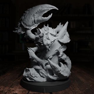 crathon - enemy bestiarium mad scholar cripta studios Tabletop Characters & Creatures Fantasy Universe creature monster rpg crab d&d dnd 3d print model - Mito3D