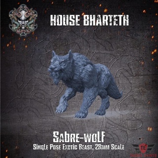 house bharteth - sabre wolf tagged events Tabletop Characters & Creatures Fantasy Universe Store necromunda underhive housebharteth 3d print model - Mito3D
