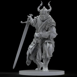 gerero para Warhammer Ignacio Berbel Garcia masaüstü karakterler yaratıklar fantezi Evren trol elfo orco cüce oyun atölyesi 3d print model - Mito3D