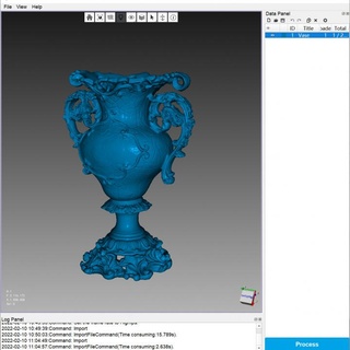 vase scanned cr-scan lizard creality Home & Garden Homeware Vases, pots and planters 3d print model - Mito3D