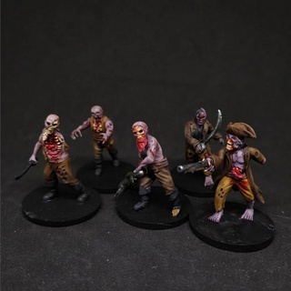 zombie pirates - blighted privateers pariahminiatures Tabletop Characters & Creatures Fantasy Universe Store vampirates 3d print model - Mito3D