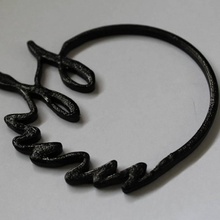 mmfj loop jewellery 3d print model - Mito3D