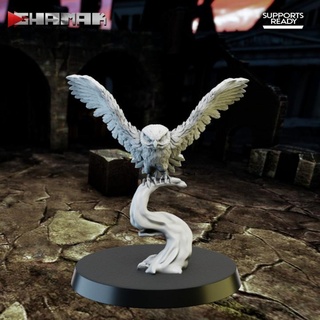 spartancast owl 3 ghamak Tabletop Characters & Creatures Fantasy Universe Store dragons dungeons fantasy warhammer miniature wargame dnd 3d print model - Mito3D