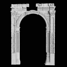 arch zafer palmyra Suriye tarama 3d print model - Mito3D