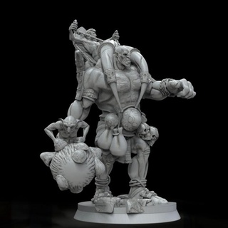gigante con gooblin para warhammer ignacio berbel garcia Tabletop Characters & Creatures Fantasy Universe troll d&d enanos orco gameworshop 3d print model - Mito3D