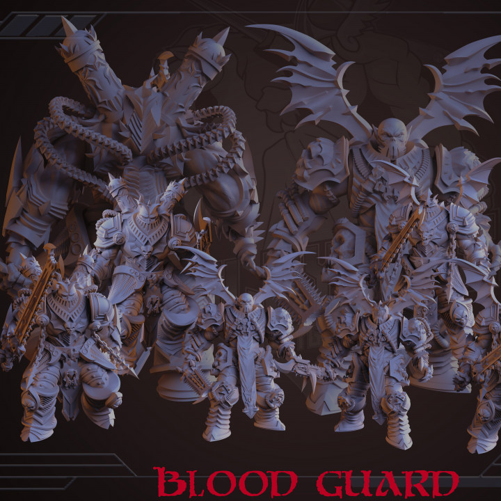 blood guard - assault exemplars dungeons & dreadnoughts Tabletop Characters Creatures Sci-Fi Universe 40k army art axe battle bolt chain display dragons fantasy future game knight mini miniatures modular navy pistol rpg shield soldier space sword vampire war warhammer warrior tech painting hunter lord 3dprinting rifle soldiers plasma sciencefiction shotgun mace roleplaying tabletop kill pose wargame corrupted legion paladin night marine chaos auto 28mm dnd 30k team winged prima wh40k 32mm mono forged battletech bolter 40000 ruined dreadnought playground fantastical flamer ttrpg 5e dnd5e grimdark reforged chainsword valkyries 30000 exemplar custod dhampir wh30k battleforged daywalker valkyriesplayground valkyrie's valkyrie'splayground monopose sciencefantasy semimodular semi-modular 5estats 3D print model - Mito3D