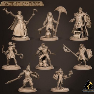 ancient empires eldritch foundry  Tabletop Tabletop Characters & Creatures Fantasy Universe Tabletop Tabletop Characters & Creatures Store ancient egyptian fighter king gnome d&d rogue dnd sorceress middleeast halfling akkadian sumerian aarakocra tabaxi babylonian firbolg  3d print model - Mito3D
