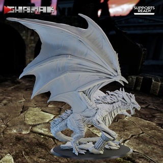 diffusion spartiate dragon amour ghamak table personnages créatures fantaisie univers boutique dragons donjons marteau guerre miniature jeu dnd 3d print model - Mito3D