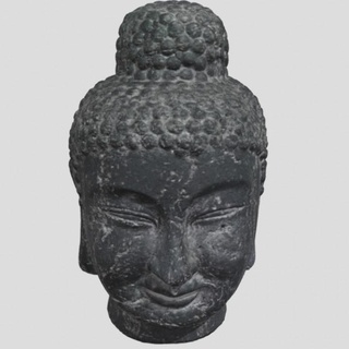 Buda cabeza escaneado revopoint popular 2 revopoint3d educación Arte esculturas 3d print model - Mito3D