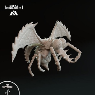 umrühren Riese Fliege Körper Miniaturen Tischplatte Zeichen Kreaturen Fantasie Universum Monster Brettspiel Höhle 28mm dnd 3d print model - Mito3D
