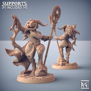 taura oracle - order labyrinth beauty fantasy heroine pinup artisan guild Tabletop Characters & Creatures Fantasy Universe dragons dungeons mini rpg miniature tabletop supports wargame dnd priestess ttrpg presupported supported 3d print model - Mito3D