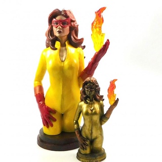 firestar marvel comics louise driggers Fan Art Busts 3d print model - Mito3D