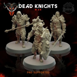 dead knights - army war zabavka workshop Tabletop Characters & Creatures Fantasy Universe Store battle board fantasy game warhammer miniature d&d dnd 32mm deadknights 3d print model - Mito3D