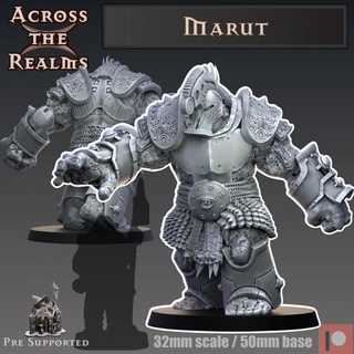 marut across realms Tabletop Characters & Creatures Fantasy Universe gaming golem miniatures rpg tabletop dnd pathfinder 5e outsider mechanus inevitable 3d print model - Mito3D