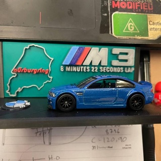 hotwheels BMW m3 e46 Schermo base giga giocattoli Giochi giocattolo veicoli bmwm3 m3e46 displaybase 3d print model - Mito3D