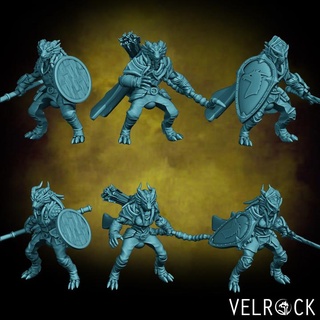 dragonfolk cavaliers drake wyvern mounts presupported velrock art miniatures Tabletop Characters & Creatures Fantasy Universe Store dragon fantasy mount rpg soldier dragonborn ranger paladin rider d&d dnd cavalier mounted 3d print model - Mito3D