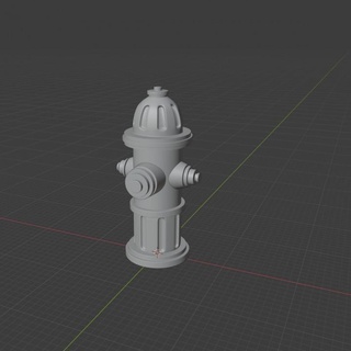 fire hydrant harriet Tabletop 3D Printable Terrain prop terrain warhammer tabletop warhammer40k scenery scatter firehydrant scatterterrain 3d print model - Mito3D
