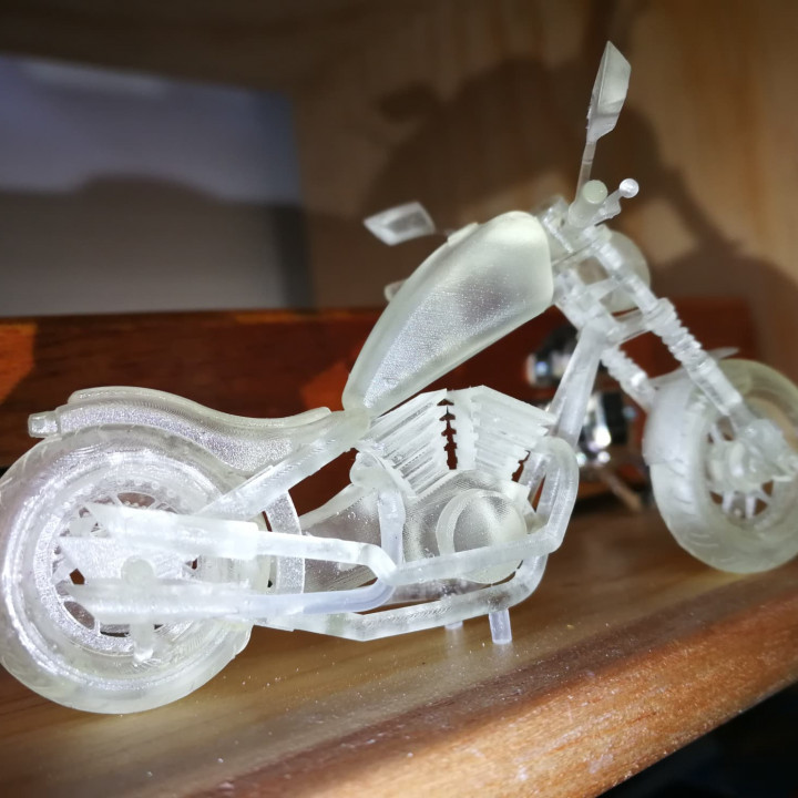 kraken bike marcos daniel gomez Home & Garden Homeware Ornaments ornament motorcicle 3D print model - Mito3D