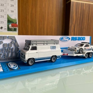 hotwheels ford rs200 team transport display base giga Toys & Games Toy Vehicles rally hot wheels groupb rallytransport 3d print model - Mito3D