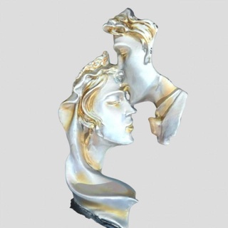 bronze couple sculpture generated revopoint pop 2 revopoint3d Education Art 3d print model - Mito3D