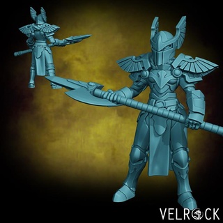 griffon knight 6 female presupported velrock art miniatures Tabletop Characters & Creatures Fantasy Universe fantasy fighter rpg soldier warrior cavalry paladin d&d dnd dungeons dragons pathfinder 3d print model - Mito3D