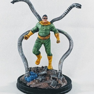 docteur poulpe jveloria ventilateur art action figures merveille homme araignée doc ock 3d print model - Mito3D