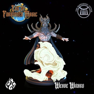 weave wizard crippled god foundry Tabletop Characters & Creatures Fantasy Universe Store fantasy rpg magic mage warlock wargame patreon spell dnd pathfinder sorcerer cgf forbidden 3d print model - Mito3D
