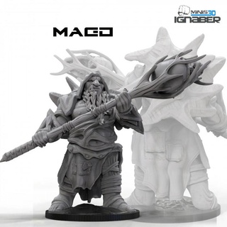ogro parà juegos roll ignacio berbel garcia tavolo personaggi creature fantasia universo troll orco nano mago gigante ogroguerrero 3d print model - Mito3D