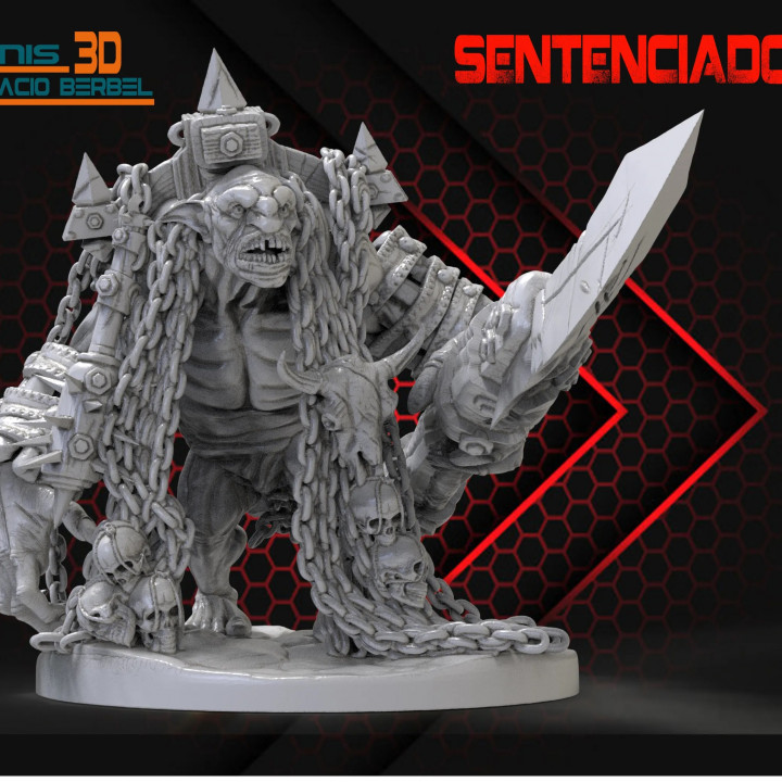 Troll Abs Juegos rollen Ignacio berbel Garcia Tischplatte Zeichen Kreaturen Fantasie Universum ogro Guerrero orco Gooblin 3D print model - Mito3D