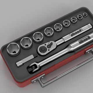 socket wrench set ian jim RC Cars Education University Engineering Science Mechanical engineering hex 3d print model - Mito3D