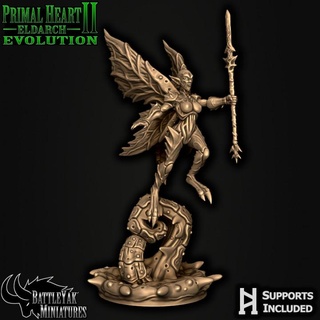 primordiale cuore calabrone battaglia yak miniature tavolo personaggi creature fantasia universo negozio orrore wargaming warhammer volare scifi elfi dnd esploratore ttrpg arcano battleyakminiatures 3d print model - Mito3D