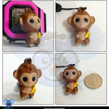 monkey 35mm cellphonecharm Schlüsselbund Mode Accessoires 3d print model - Mito3D