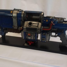 wolfenstein - laserkraftwerk props & cosplay gun prop replica laser 3d print model - Mito3D
