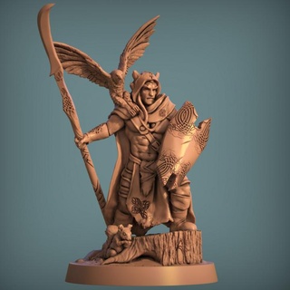 elf prince pre-supported print minis forest royal wood high elves elven archers warriors woodland 3d print model - Mito3D