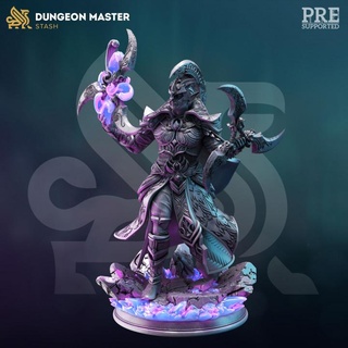 high elf eldritch knight - aulten dros dm stash Tabletop Characters & Creatures Fantasy Universe Store fantasy fighter character pc elven dnd npc 5e 3d print model - Mito3D