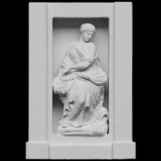 abbondanza trevi Fontana scansione mondo scultura marmo 3dprintable bernini roma 3d print model - Mito3D